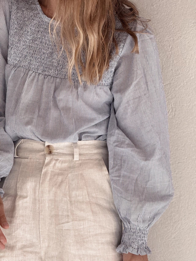 Dominga blouse rayas