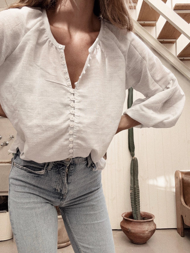 Castilla Blouse (gris)