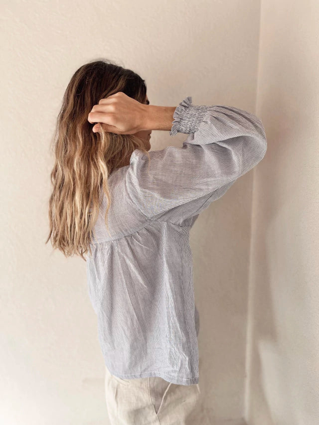 Dominga blouse rayas