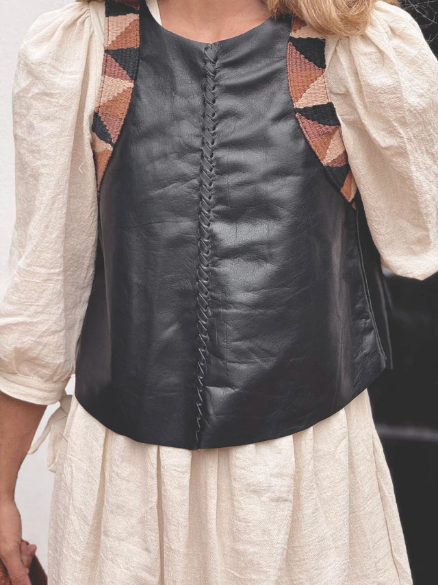 Kenia top (negro)